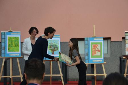 Uradno odprtje učilnice na prostem pri Skvarčevi šoli 